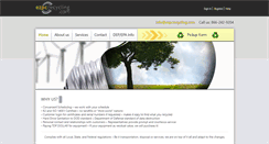 Desktop Screenshot of ezpcrecycling.com
